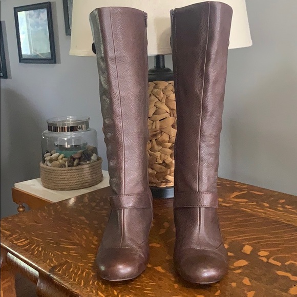 Ciao Bella tall brown leather boots - Picture 2 of 13